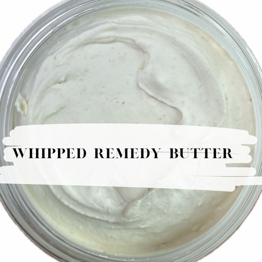 Whipped remedy butter